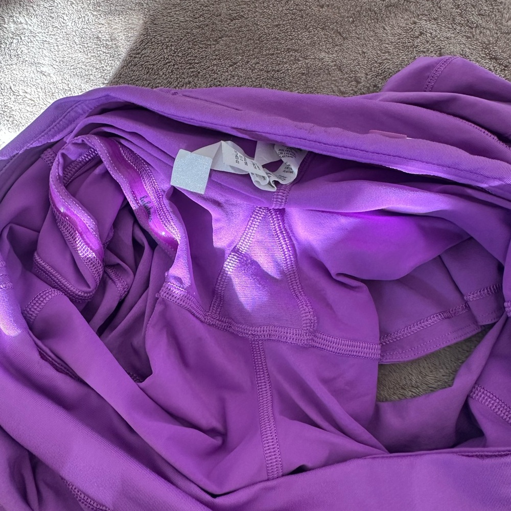 Purple Lululemon skirt high neck align top set - Picture 2 of 10